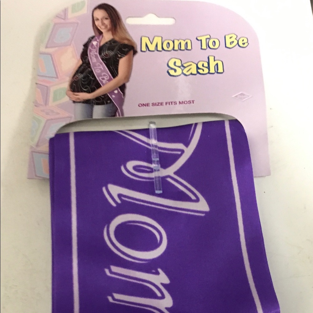Sash-Mom to be sash